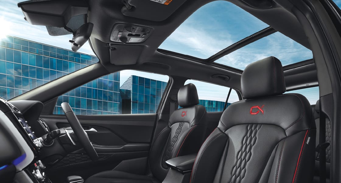 Ventilated Seat and Panoramic Sunroof